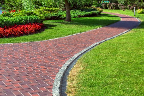 Brick Walkway Installation in San Antonio